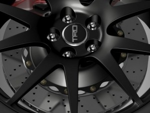 trd toyota gt 86  wheel 3Dモデル