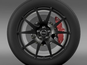 trd toyota gt 86  wheel 3Dモデル