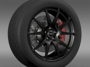 trd toyota gt 86  wheel 3D Model