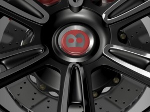 bentley continental gt wheel 2 3D Модель