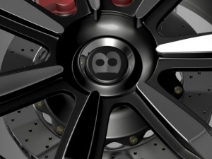 bentley continental gt wheel 3 3D Model