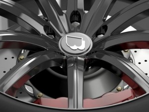 bb audi r8  wheel Model 3D