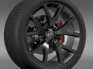 buick regal gs wheel 3D Model