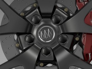 buick regal gs wheel 3D Model