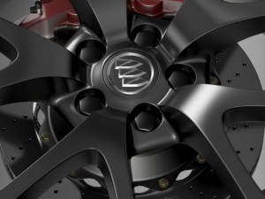 buick regal gs wheel 3D Model