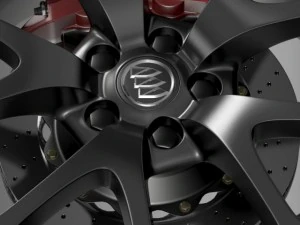 buick regal gs wheel 3D Model