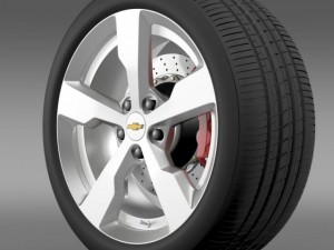 chevrolet volt wheel 3D Model