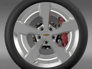 chevrolet volt wheel 3D Model