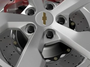 chevrolet volt wheel 3D Model