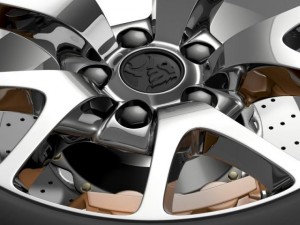 holden insignia vxr wheel 3D Model