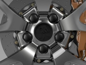 holden insignia vxr wheel Modelo 3D