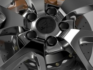 holden insignia vxr wheel Modelo 3D