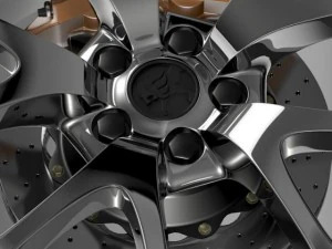 holden insignia vxr wheel 3D Model