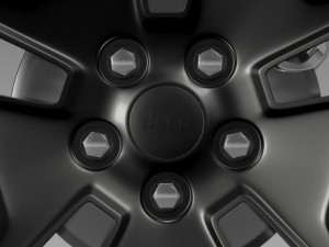 jeep wrangler rubicon wheel 3Dモデル