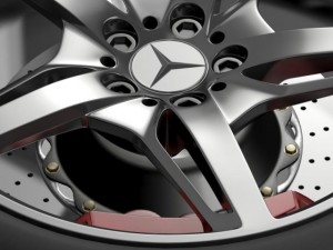 mercedes benz amg gt s wheel 3D Model