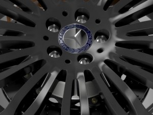 mercedes benz s 600 wheel 3Dモデル