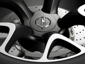 opel insignia opc concept wheel Modello 3D
