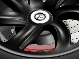 r spirit wheel 3D 模型