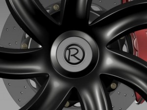 r spirit wheel 3D 模型