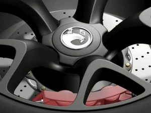 vauxhall insignia vrx wheel 3D Model