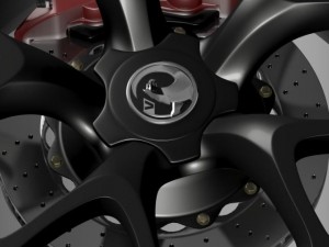 vauxhall insignia vrx wheel 3D Model