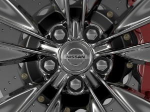 nissan fuga wheel 3D Model