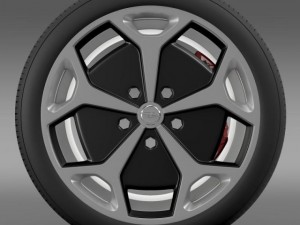opel ampera wheel Modèle 3D