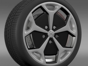 opel ampera wheel Modèle 3D