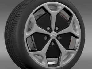 opel ampera wheel 3D Model