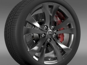 opel insignia wheel 3D-Modell