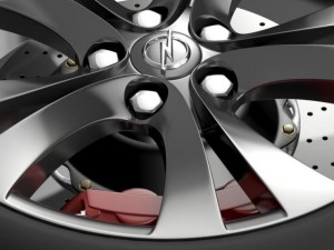 opel insignia wheel 3D-Modell