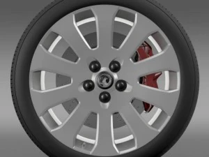 vauxhall insignia wheel 3D Model