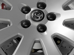 vauxhall insignia wheel 3D 模型