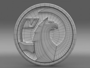 vauxhall insignia wheel 3D 模型