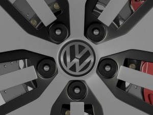 volkswagen e golf wheel 3D Model