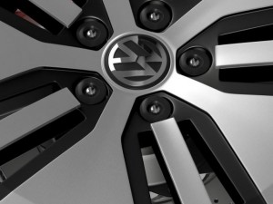 volkswagen e golf wheel 3D Model