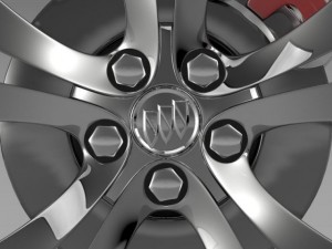 buick regal wheel 3D Модель