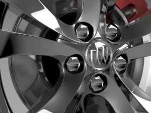 buick regal wheel 3D Model