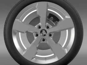 roda de holden volt Modelo 3D