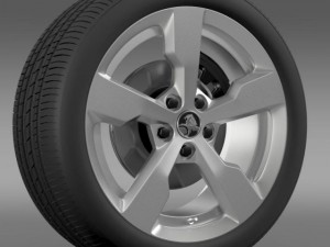 holden volt wheel Modelo 3D