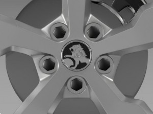 holden volt wheel Modelo 3D