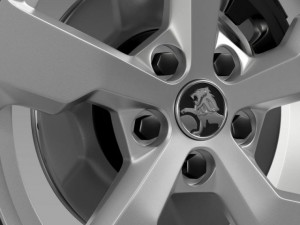 holden volt wheel Modelo 3D