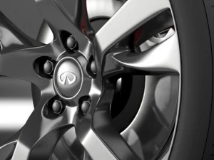 infiniti m wheel 3D Model