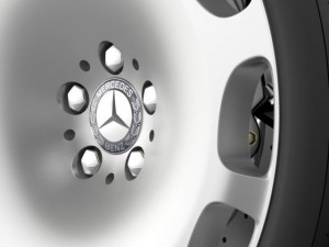 mercedes maybach wheel 3D Модель