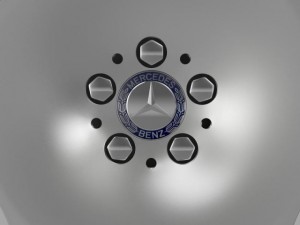 mercedes maybach wheel 3D Модель