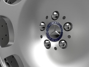 mercedes maybach wheel 3D Модель
