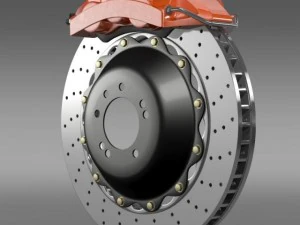 mercedes maybach wheel 3D Model
