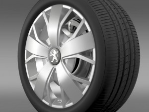 peugeot boxer wheel 3D मॉडल