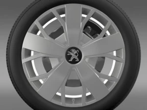 peugeot boxer wheel 3D Model