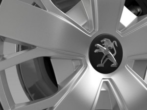 peugeot boxer wheel Model 3D